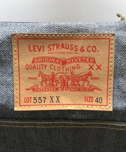 LEVI'S（リーバイス）LEVI'S (リーバイス) 復刻557XXデニムジャケット インディゴ サイズ:40の古着・服飾アイテム