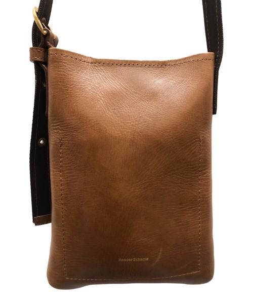 HENDER SCHEME（エンダースキーマ）HENDER SCHEME (エンダースキーマ) Twist bukle bag ブラウンの古着・服飾アイテム