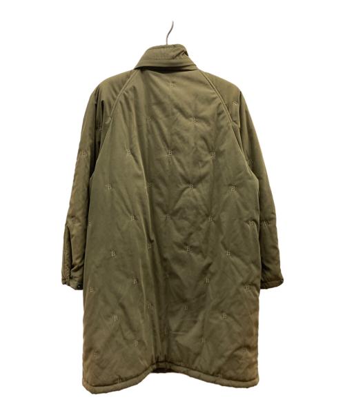 BURBERRY（バーバリー）BURBERRY (バーバリー) Ｂ刺繍コート/FD257-002-60 グリーン サイズ:9の古着・服飾アイテム