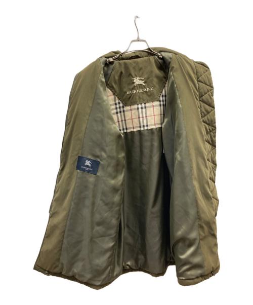 BURBERRY（バーバリー）BURBERRY (バーバリー) Ｂ刺繍コート/FD257-002-60 グリーン サイズ:9の古着・服飾アイテム