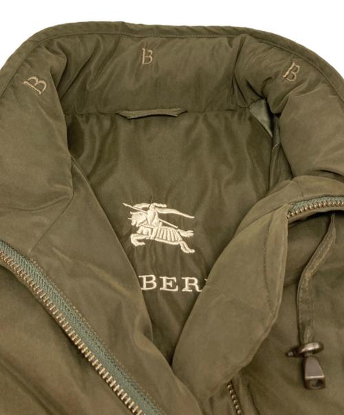 BURBERRY（バーバリー）BURBERRY (バーバリー) Ｂ刺繍コート/FD257-002-60 グリーン サイズ:9の古着・服飾アイテム
