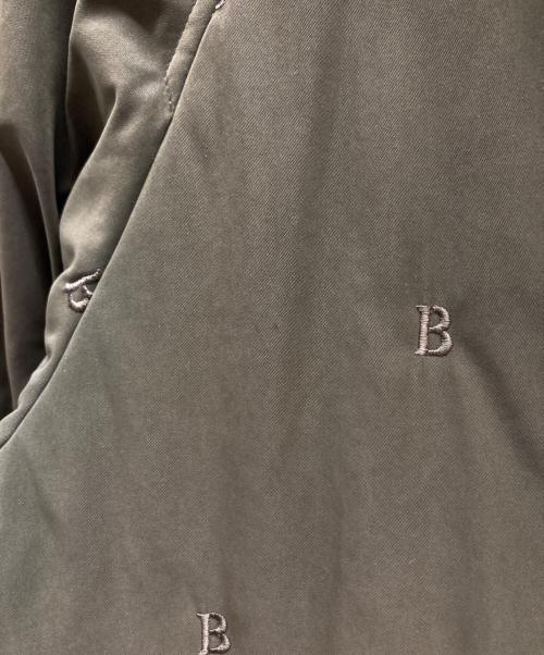 BURBERRY（バーバリー）BURBERRY (バーバリー) Ｂ刺繍コート/FD257-002-60 グリーン サイズ:9の古着・服飾アイテム