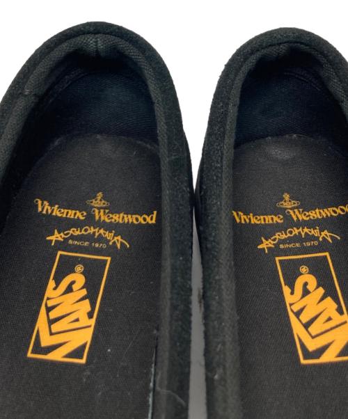 Vivienne Westwood ANGLOMANIA（ヴィヴィアンウエストウッドアングロマニア）Vivienne Westwood ANGLOMANIA (ヴィヴィアンウエストウッドアングロマニア) VANS (ヴァンズ) ローカットスニーカー/Style53 Orb ブラック サイズ:UK8.5の古着・服飾アイテム