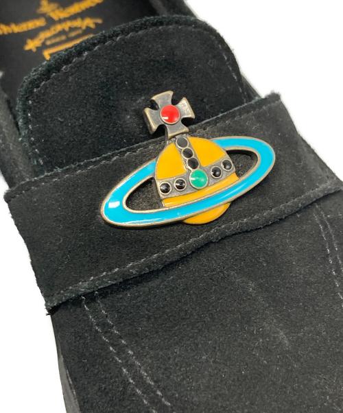 Vivienne Westwood ANGLOMANIA（ヴィヴィアンウエストウッドアングロマニア）Vivienne Westwood ANGLOMANIA (ヴィヴィアンウエストウッドアングロマニア) VANS (ヴァンズ) ローカットスニーカー/Style53 Orb ブラック サイズ:UK8.5の古着・服飾アイテム
