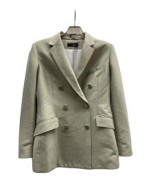 styling/（スタイリング）の古着「ダブルブレストテーラードジャケット/16WFJ221004」｜ピンク