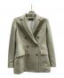 styling/（スタイリング）の古着「ダブルブレストテーラードジャケット/16WFJ221004」｜ピンク