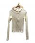 CLANE（クラネ）の古着「WOOL RIB HOODED TIGHT TOPS/19105-1152」｜ベージュ