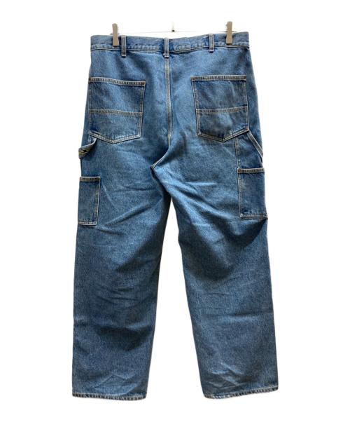 SUPREME（シュプリーム）SUPREME (シュプリーム) ダブルニーペインターデニムパンツ インディゴ サイズ:81cm (W32)の古着・服飾アイテム