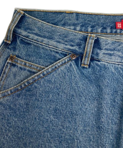 SUPREME（シュプリーム）SUPREME (シュプリーム) ダブルニーペインターデニムパンツ インディゴ サイズ:81cm (W32)の古着・服飾アイテム