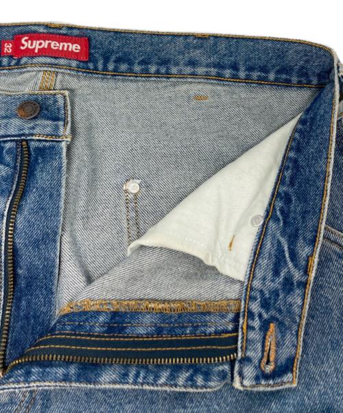 SUPREME（シュプリーム）SUPREME (シュプリーム) ダブルニーペインターデニムパンツ インディゴ サイズ:81cm (W32)の古着・服飾アイテム