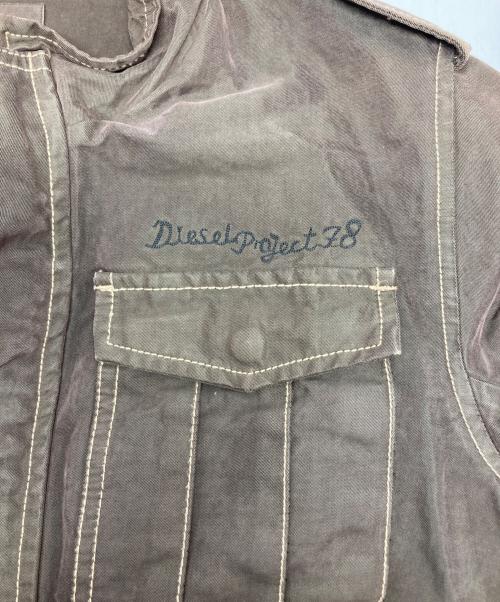 DIESEL（ディーゼル）DIESEL (ディーゼル) ユーティリティージャケット オリーブ サイズ:Mの古着・服飾アイテム