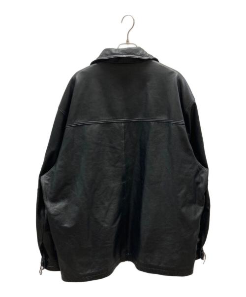 wilsons leather（ウィルソンズレザー）wilsons leather (ウィルソンズレザー) レザージャケット ブラック サイズ:2XLの古着・服飾アイテム