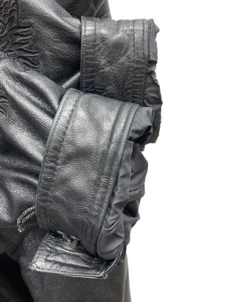 wilsons leather（ウィルソンズレザー）wilsons leather (ウィルソンズレザー) レザージャケット ブラック サイズ:2XLの古着・服飾アイテム