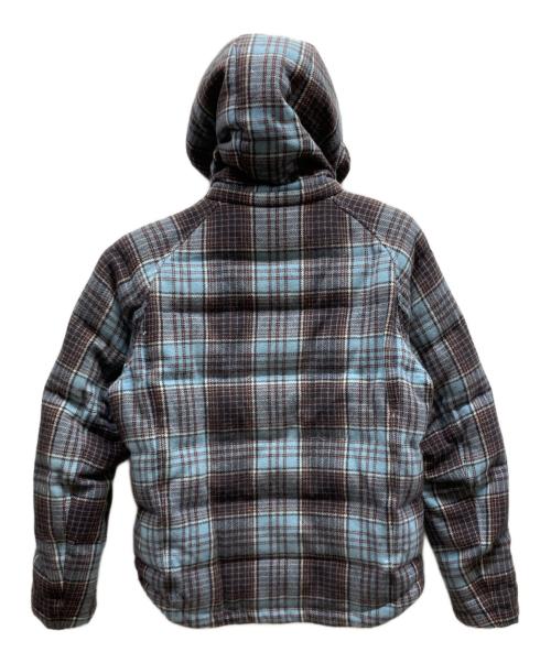 FRED PERRY（フレッドペリー）FRED PERRY (フレッドペリー) ツイードダウンジャケット/F2169 スカイブルー サイズ:Lの古着・服飾アイテム