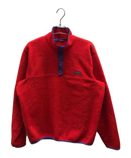 Patagonia（パタゴニア）Patagonia (パタゴニア) シンチラスナップT / 25541 レッド サイズ:Lの古着・服飾アイテム