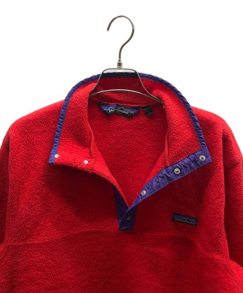Patagonia（パタゴニア）Patagonia (パタゴニア) シンチラスナップT / 25541 レッド サイズ:Lの古着・服飾アイテム