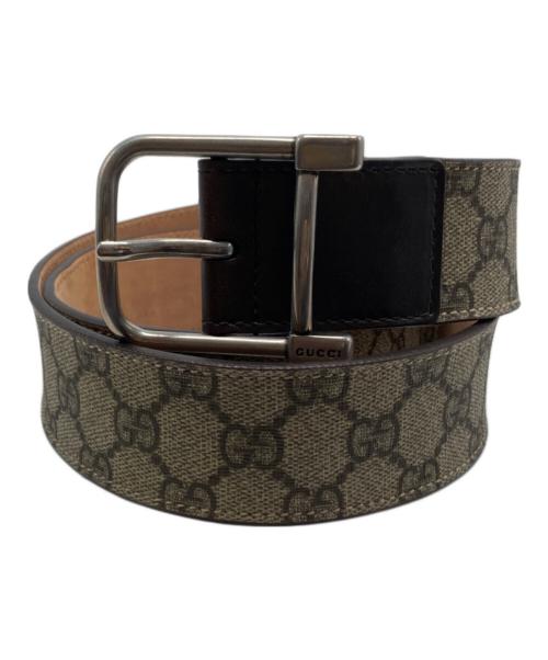 GUCCI（グッチ）GUCCI (グッチ) GGスプリームレザーベルト / 256063・212956 ベージュの古着・服飾アイテム