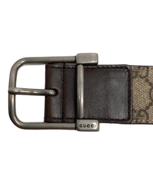 GUCCI（グッチ）GUCCI (グッチ) GGスプリームレザーベルト / 256063・212956 ベージュの古着・服飾アイテム