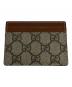 GUCCI（グッチ）の古着「GGスプリーム カードケース」｜ベージュ
