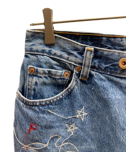 BONUM（ボナム）BONUM (ボナム) Plage (プラージュ) EMBROIDERY DENIM / 24030922901020 インディゴ サイズ:-の古着・服飾アイテム