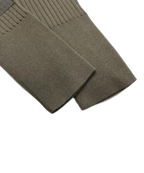 THE SHINZONE（ザ シンゾーン）THE SHINZONE (ザ シンゾーン) MILITARY RIB KNIT PULLOVER/26SMSNI03 オリーブ サイズ:FREEの古着・服飾アイテム