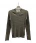 THE SHINZONE（ザ シンゾーン）の古着「MILITARY RIB KNIT PULLOVER/26SMSNI03」｜オリーブ