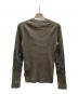 THE SHINZONE (ザ シンゾーン) MILITARY RIB KNIT PULLOVER/26SMSNI03 オリーブ サイズ:FREE：13000円