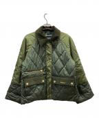 Barbourバブアー）の古着「キルティングジャケット/252LQU1840/MARTHA」｜オリーブ