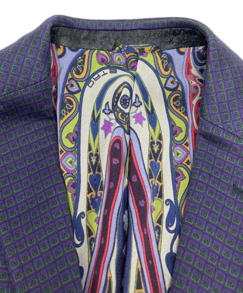 ETRO（エトロ）ETRO (エトロ) 裏地ペイズリーテーラードジャケット/162-1187Q-5488 ネイビー サイズ:₋の古着・服飾アイテム