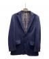 ETRO（エトロ）の古着「裏地ペイズリーテーラードジャケット/162-1187Q-5488」｜ネイビー