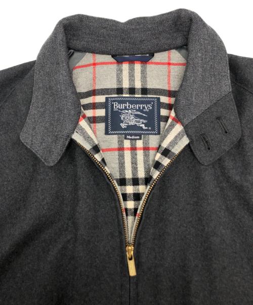 Burberry's（バーバリーズ）Burberry's (バーバリーズ) ウール ハリントンジャケット / BBP55-109-08 グレー サイズ:Mの古着・服飾アイテム