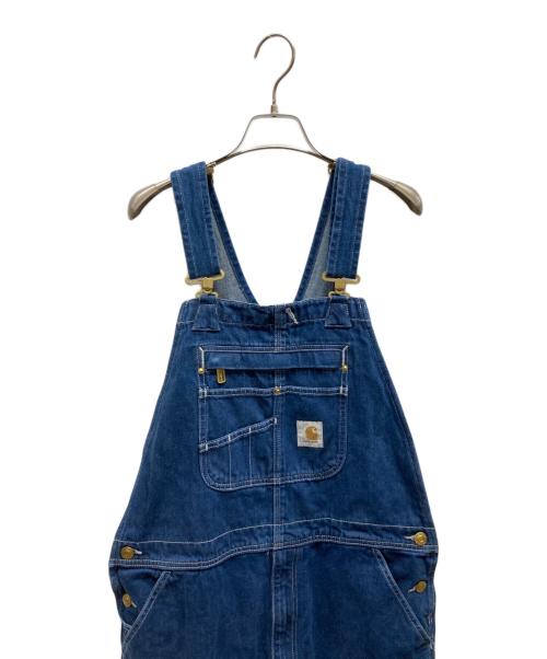 CarHartt（カーハート）CarHartt (カーハート) Loose Fit Denim Bib Overalls / 104672DST インディゴ サイズ:36×36の古着・服飾アイテム