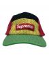 Supreme (シュプリーム) String Camp Cap マルチカラー：6000円