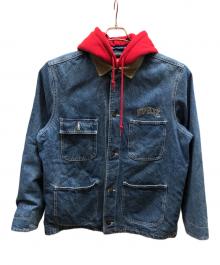 SUPREME（シュプリーム）の古着「Hooded Chore Coat」｜インディゴ