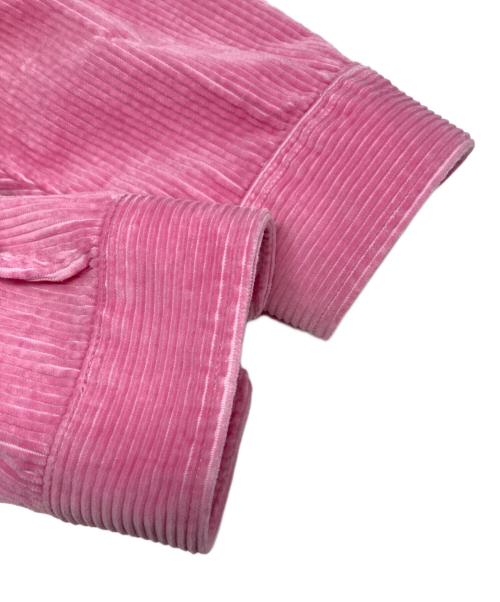 SUPREME（シュプリーム）SUPREME (シュプリーム) Wide Wale Corduroy Snap Shirt ピンク サイズ:Lの古着・服飾アイテム