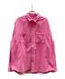 SUPREME（シュプリーム）の古着「Wide Wale Corduroy Snap Shirt」｜ピンク