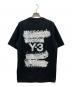 adidas (アディダス) Y-3 (ワイスリー) GRAPHIC SHORT SLEEVE TEE/JN4879 ブラック サイズ:S：14000円