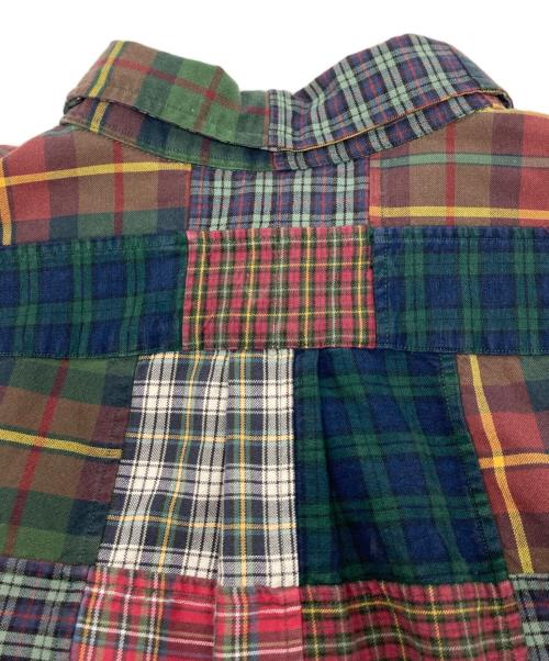 POLO RALPH LAUREN（ポロ・ラルフローレン）POLO RALPH LAUREN (ポロ・ラルフローレン) パッチワークシャツ マルチカラー サイズ:XXLの古着・服飾アイテム