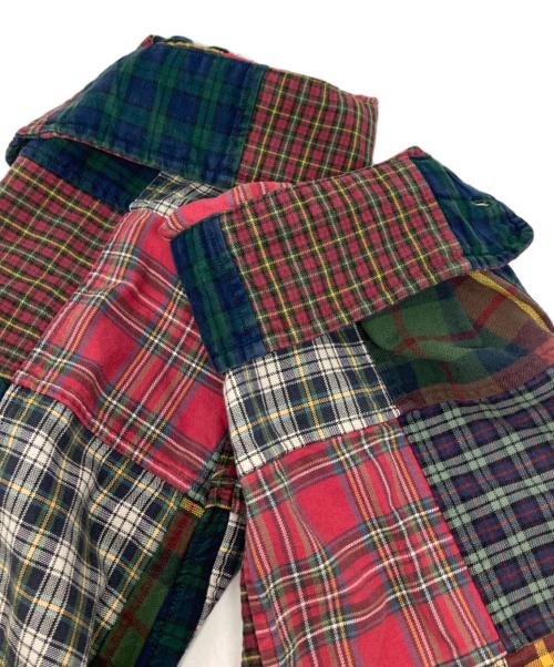POLO RALPH LAUREN（ポロ・ラルフローレン）POLO RALPH LAUREN (ポロ・ラルフローレン) パッチワークシャツ マルチカラー サイズ:XXLの古着・服飾アイテム