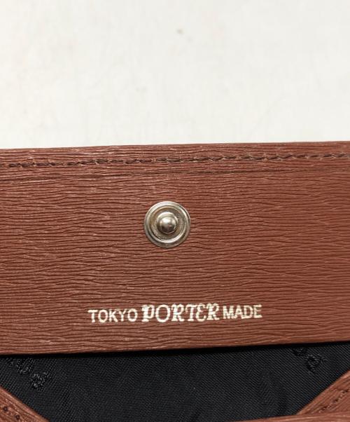PORTER（ポーター）PORTER (ポーター) コインケース ブラウンの古着・服飾アイテム