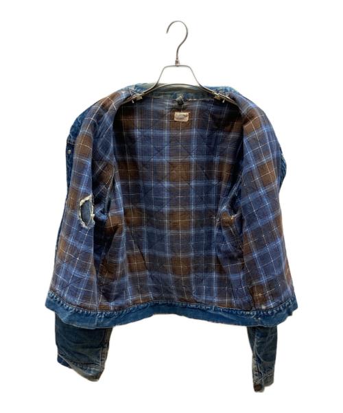 Sears（シアーズ）Sears (シアーズ) セカンドタイプデニムジャケット インディゴ サイズ:-の古着・服飾アイテム