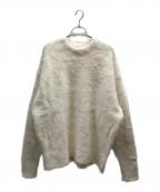 MADISON BLUEマディソンブルー）の古着「CREW NECK PO SHAGGY/MB234-8010」｜ホワイト