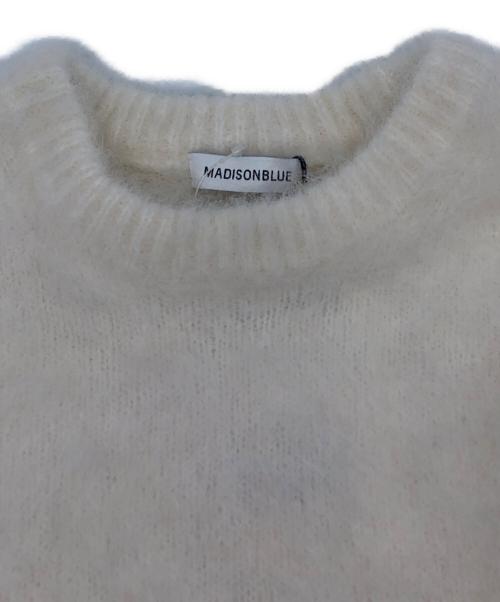 MADISON BLUE（マディソンブルー）MADISON BLUE (マディソンブルー) CREW NECK PO SHAGGY/MB234-8010 ホワイト サイズ:FREE 未使用品の古着・服飾アイテム