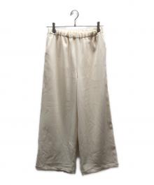 JOURNAL STANDARD relume（ジャーナルスタンダード レリューム）の古着「UVカット / 防シワ / 吸水速乾 ウォッシャブルヘビーツイルイージーワイド / 26030462102010」｜ベージュ