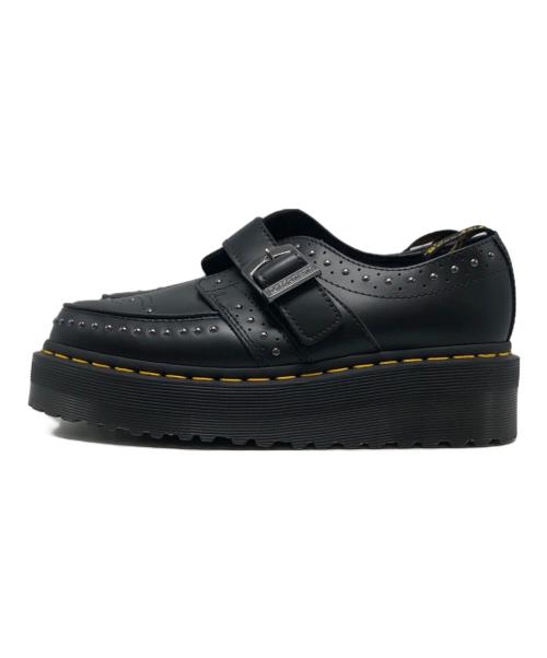 Dr.Martens（ドクターマーチン）Dr.Martens (ドクターマーチン) モンクストラップシューズ/RAMSEY QUAD MONK ブラック サイズ:UK5の古着・服飾アイテム