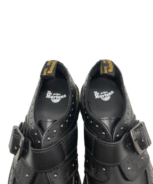Dr.Martens（ドクターマーチン）Dr.Martens (ドクターマーチン) モンクストラップシューズ/RAMSEY QUAD MONK ブラック サイズ:UK5の古着・服飾アイテム