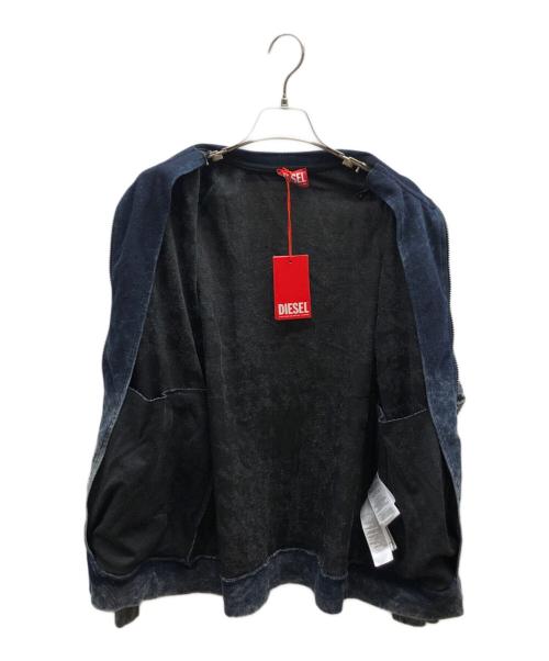 DIESEL（ディーゼル）DIESEL (ディーゼル) S-CORRトラックジャケット / A21086 グレー サイズ:Sの古着・服飾アイテム