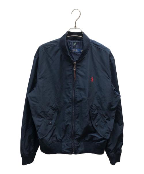 POLO RALPH LAUREN（ポロ・ラルフローレン）POLO RALPH LAUREN (ポロ・ラルフローレン) ナイロンジャケット ネイビー サイズ:Mの古着・服飾アイテム