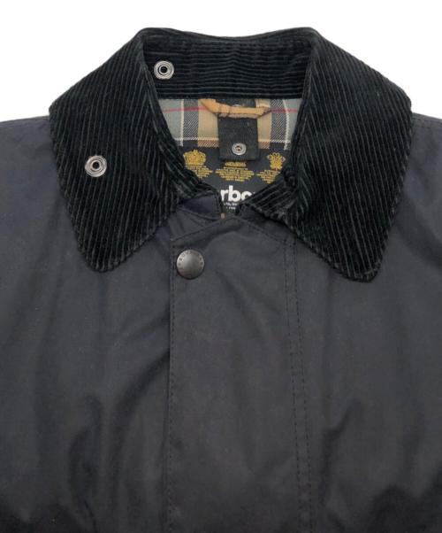Barbour（バブアー）Barbour (バブアー) SL BORDER/WAXED COTTON/1402141 ネイビー サイズ:40の古着・服飾アイテム