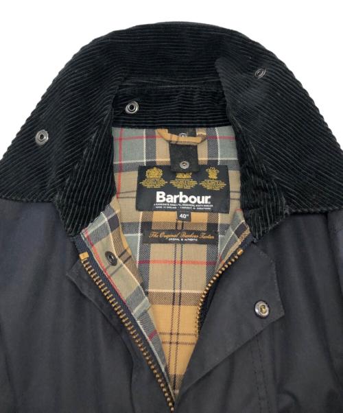 Barbour（バブアー）Barbour (バブアー) SL BORDER/WAXED COTTON/1402141 ネイビー サイズ:40の古着・服飾アイテム